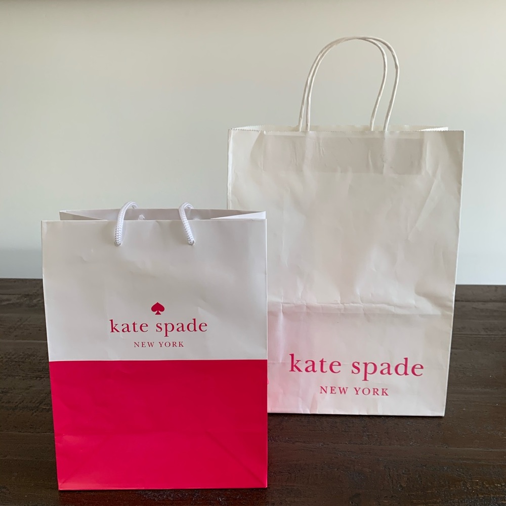 Kate Spade | two gift bag bundle
